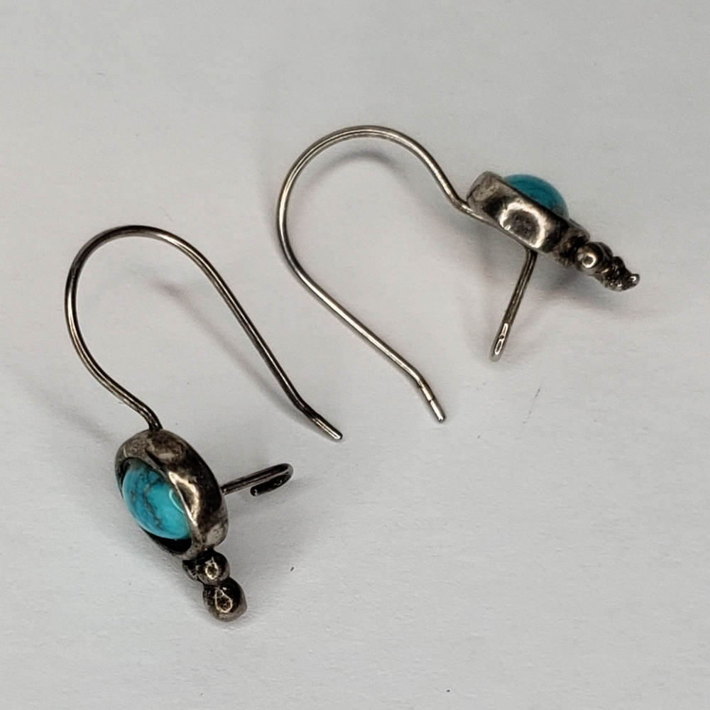 Turquoise Earrings - Picture 3 of 3
